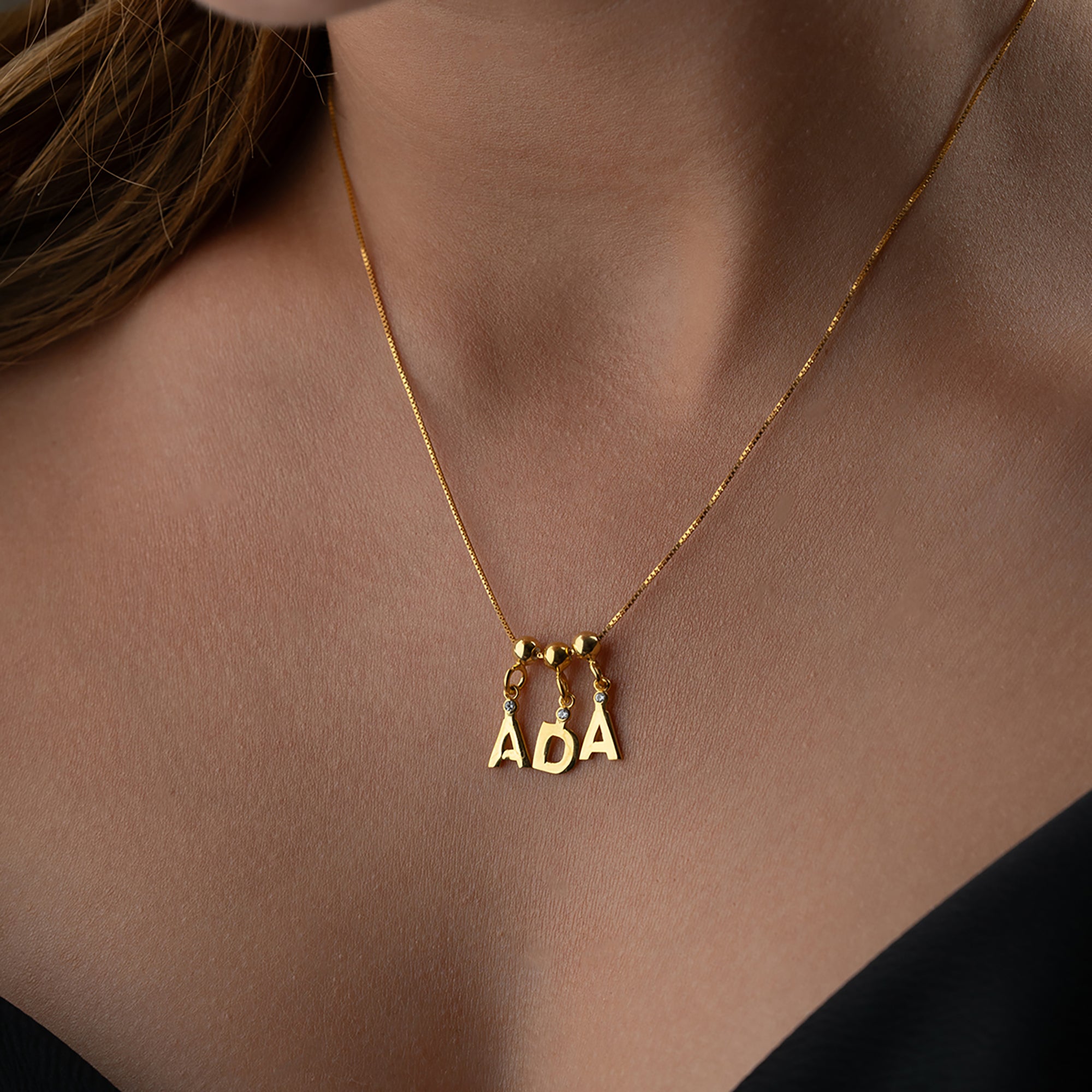 AMOR NAMENS KETTE | 925 SILBER