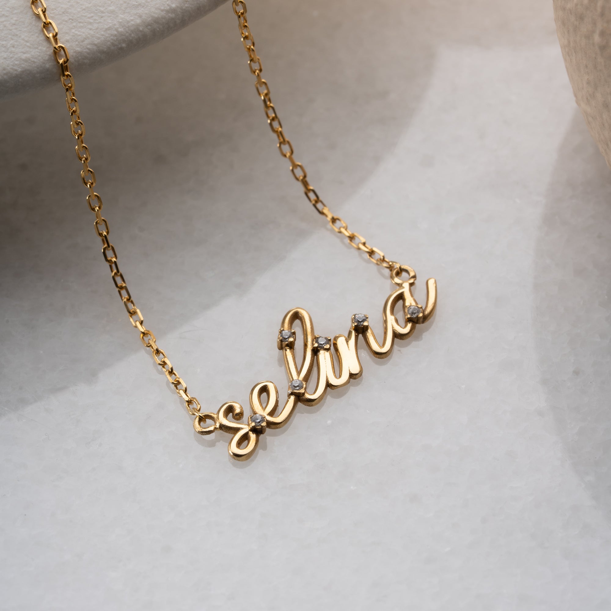 FUNKELN HALSKETTE | 925 SILBER