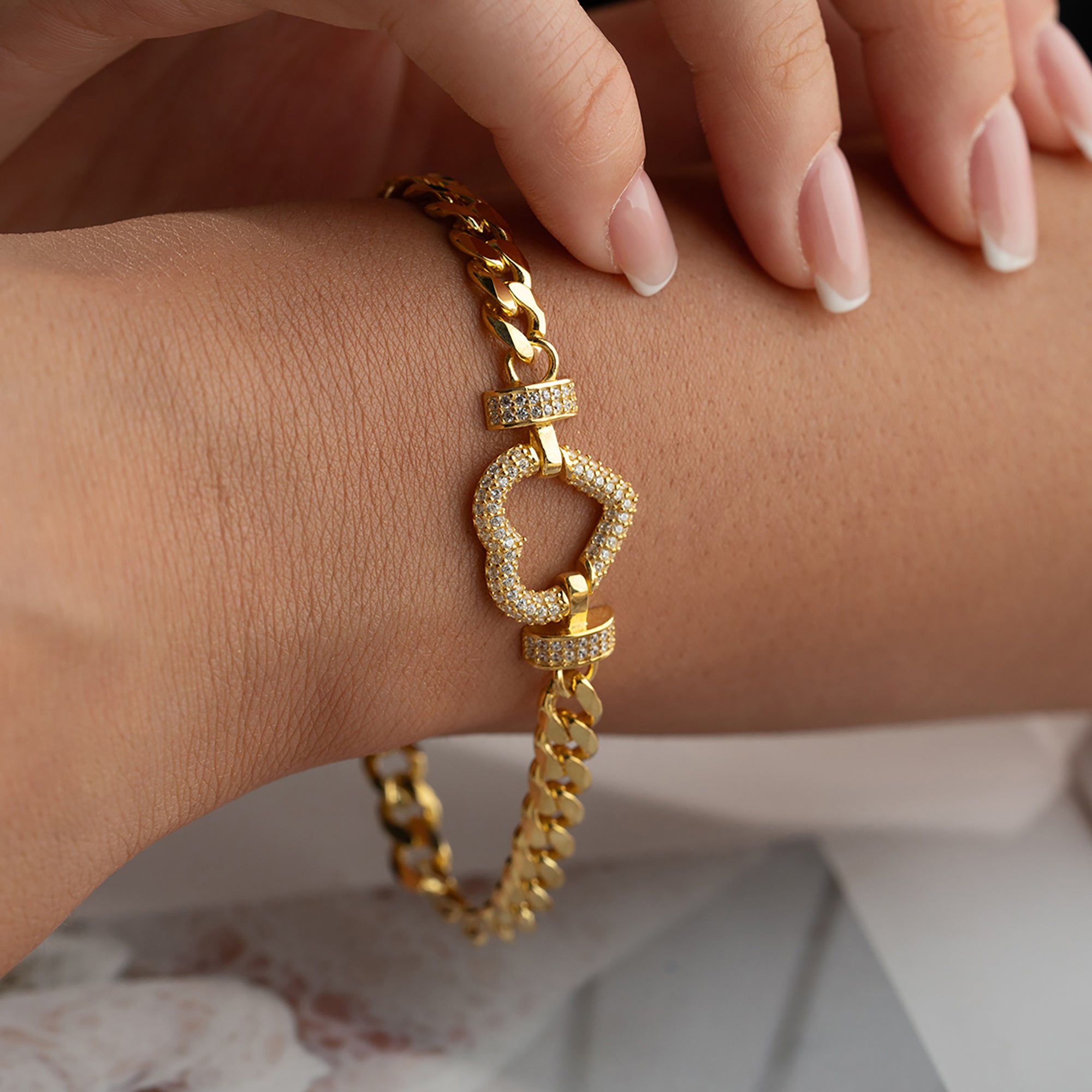 MEE HEART ARMBAND | 925 SILBER