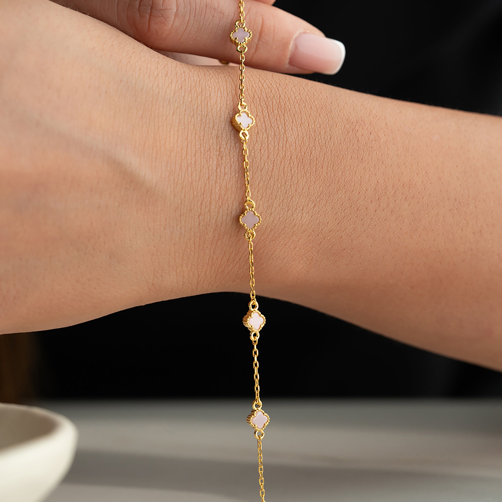 ROSE MINI KLEE BRACELET | 925 SILBER
