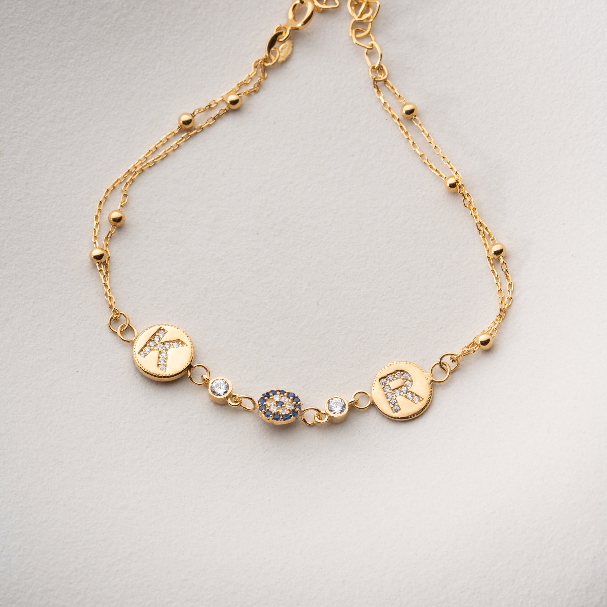 LETTER NAZAR LETTER ARMKETTE | 925 SILBER