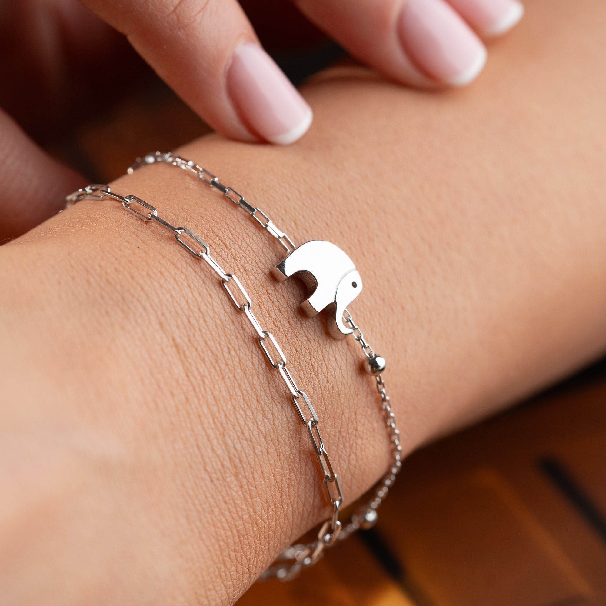 ELEFANT ARMKETTE | 925 SILBER