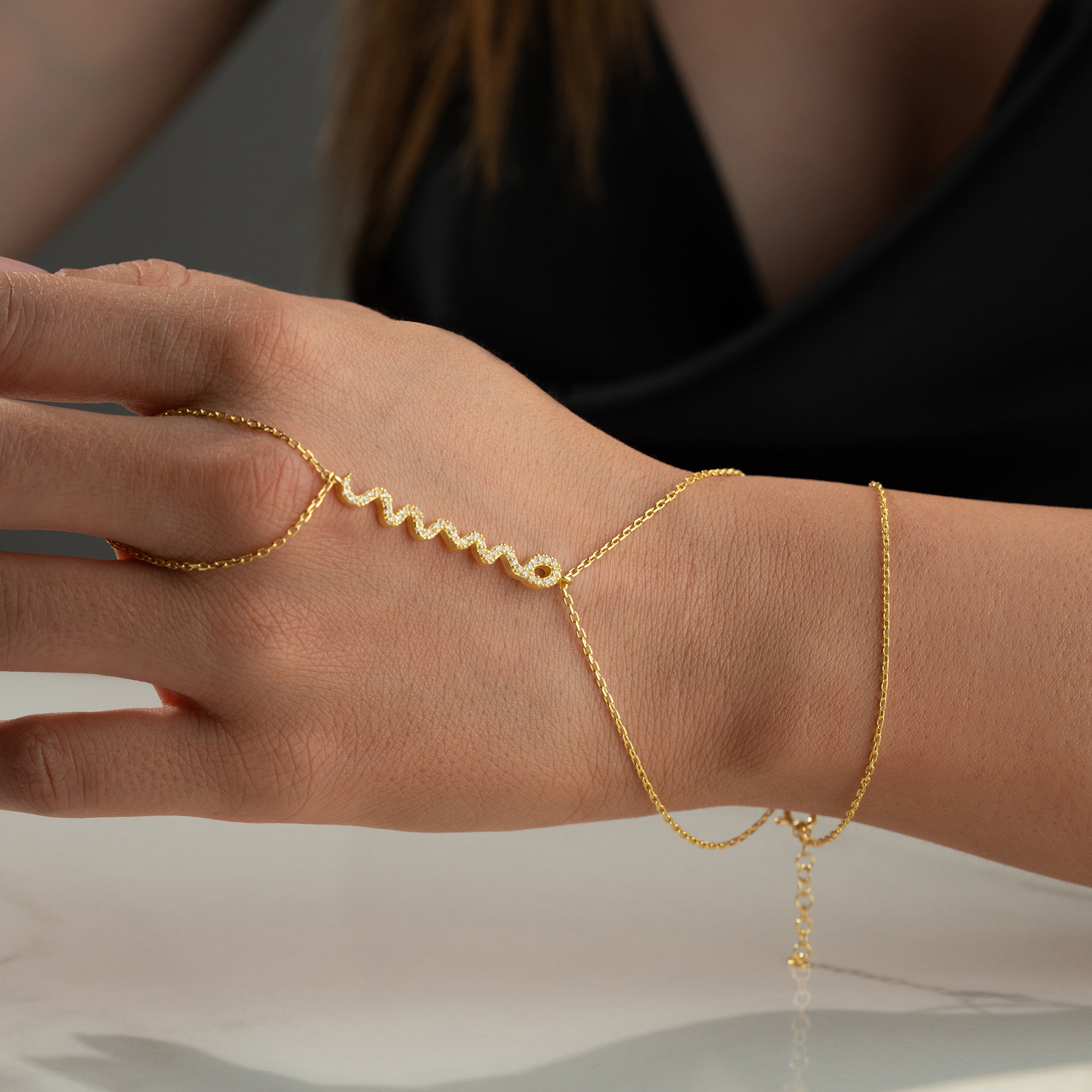 SNAKE HANDKETTE | 925 SILBER