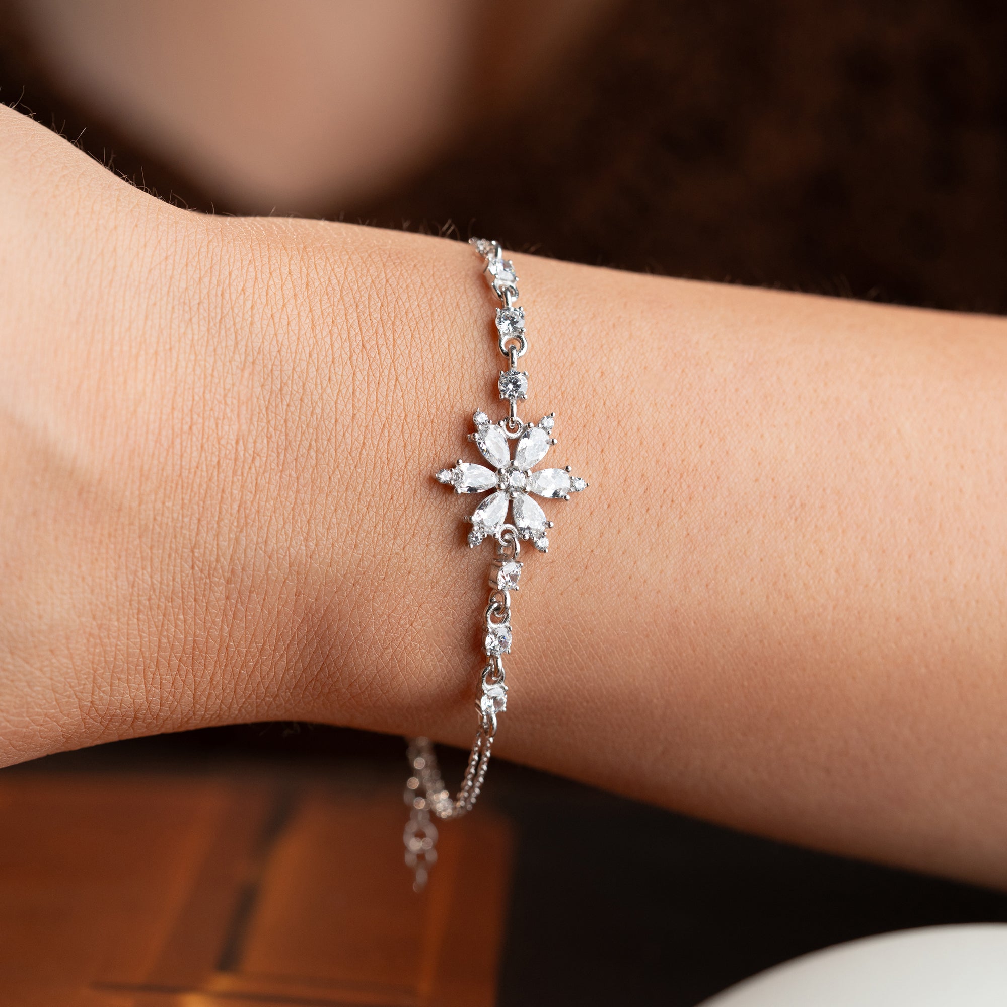 LOTUS ARMKETTE | 925 SILBER