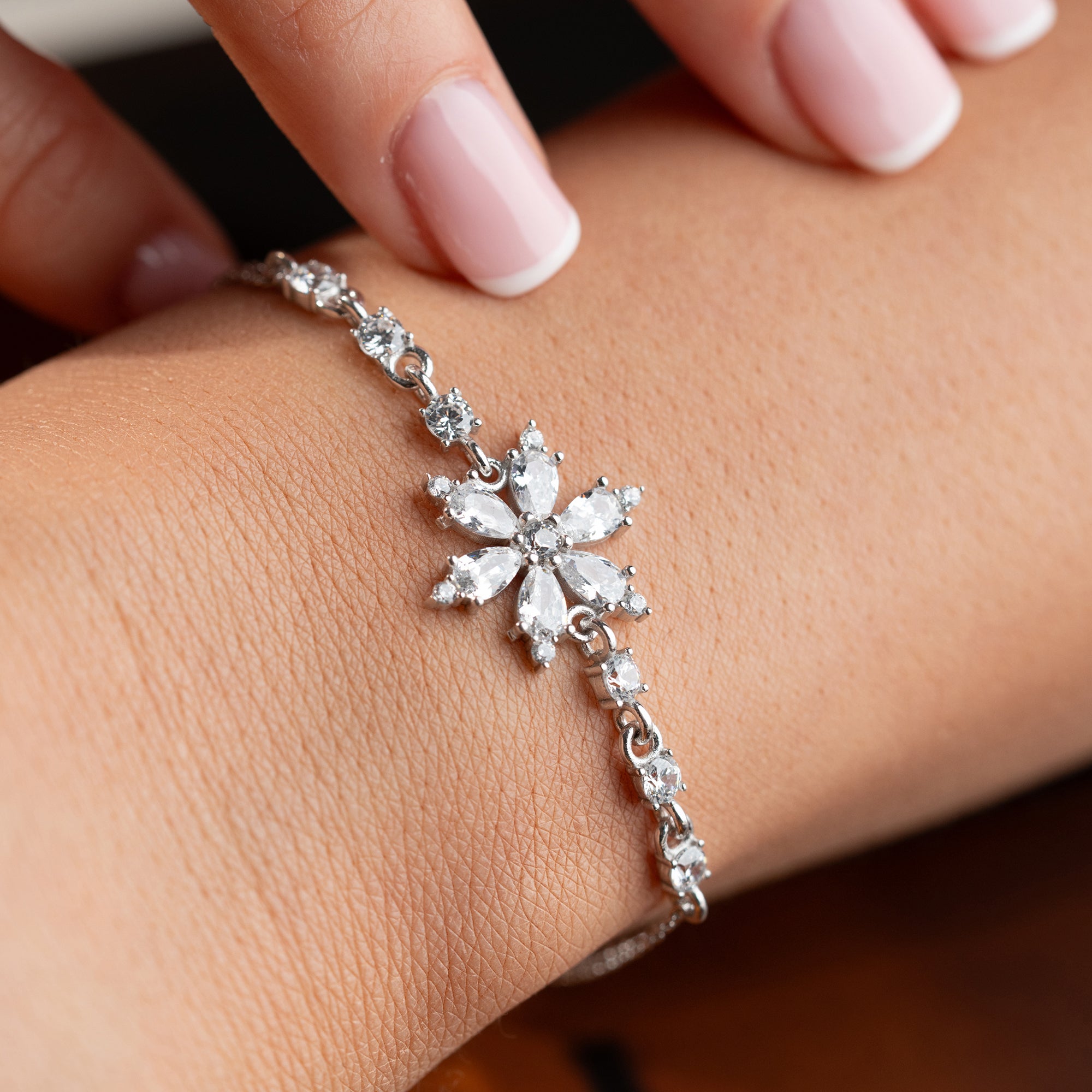LOTUS ARMKETTE | 925 SILBER