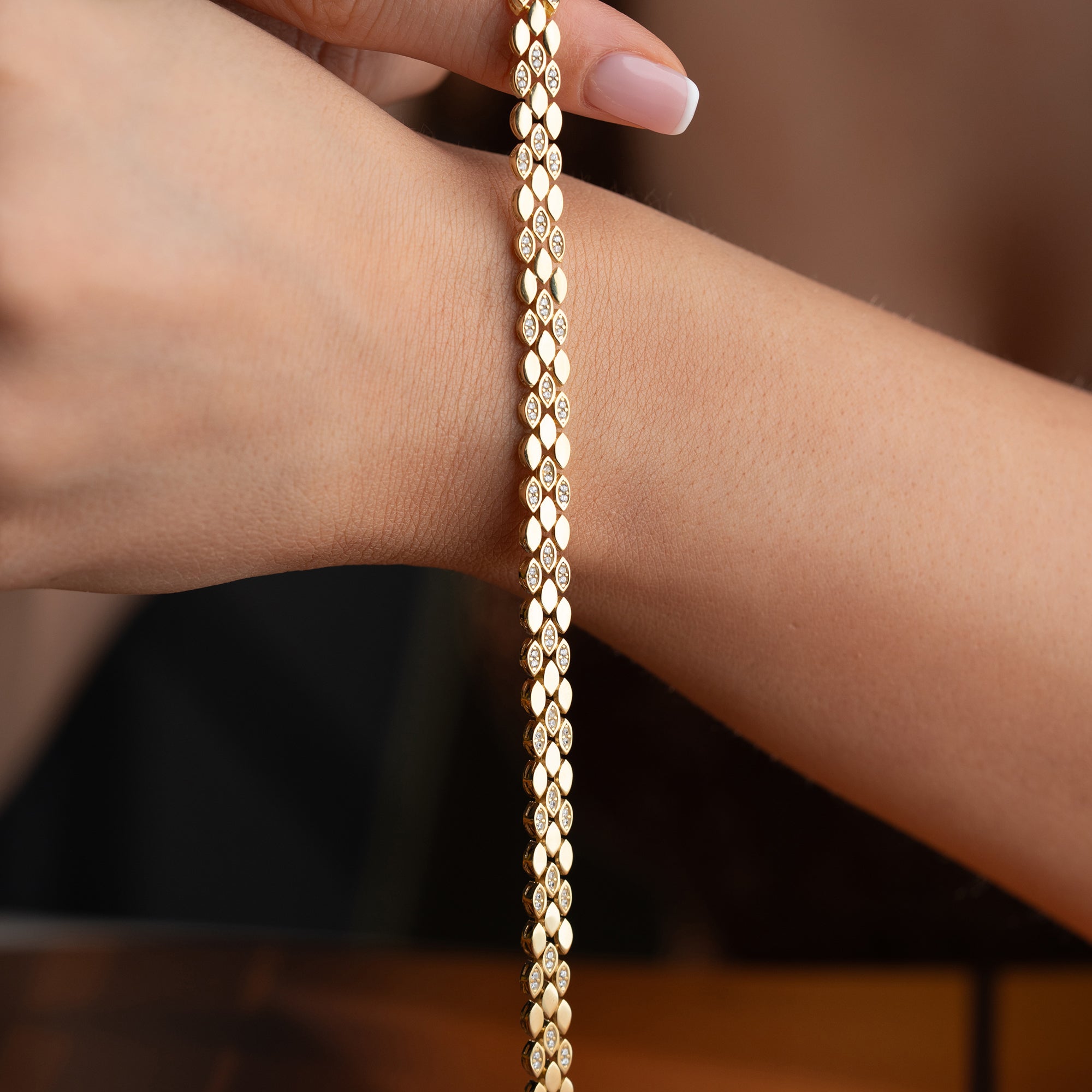 DUO WIEN ARMKETTE | 925 SILBER