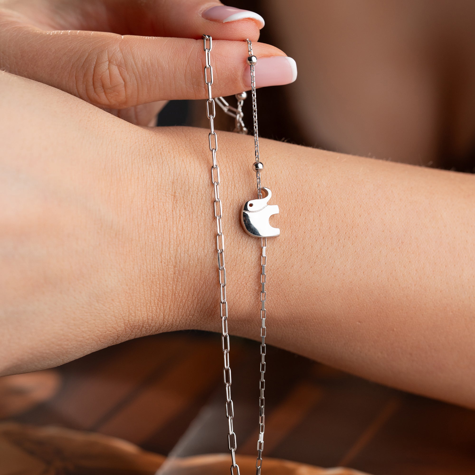 ELEFANT ARMKETTE | 925 SILBER