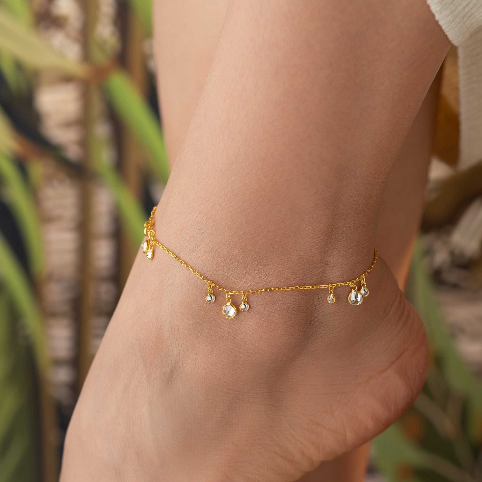 CENTRAL FUSSKETTE | 925 SILBER