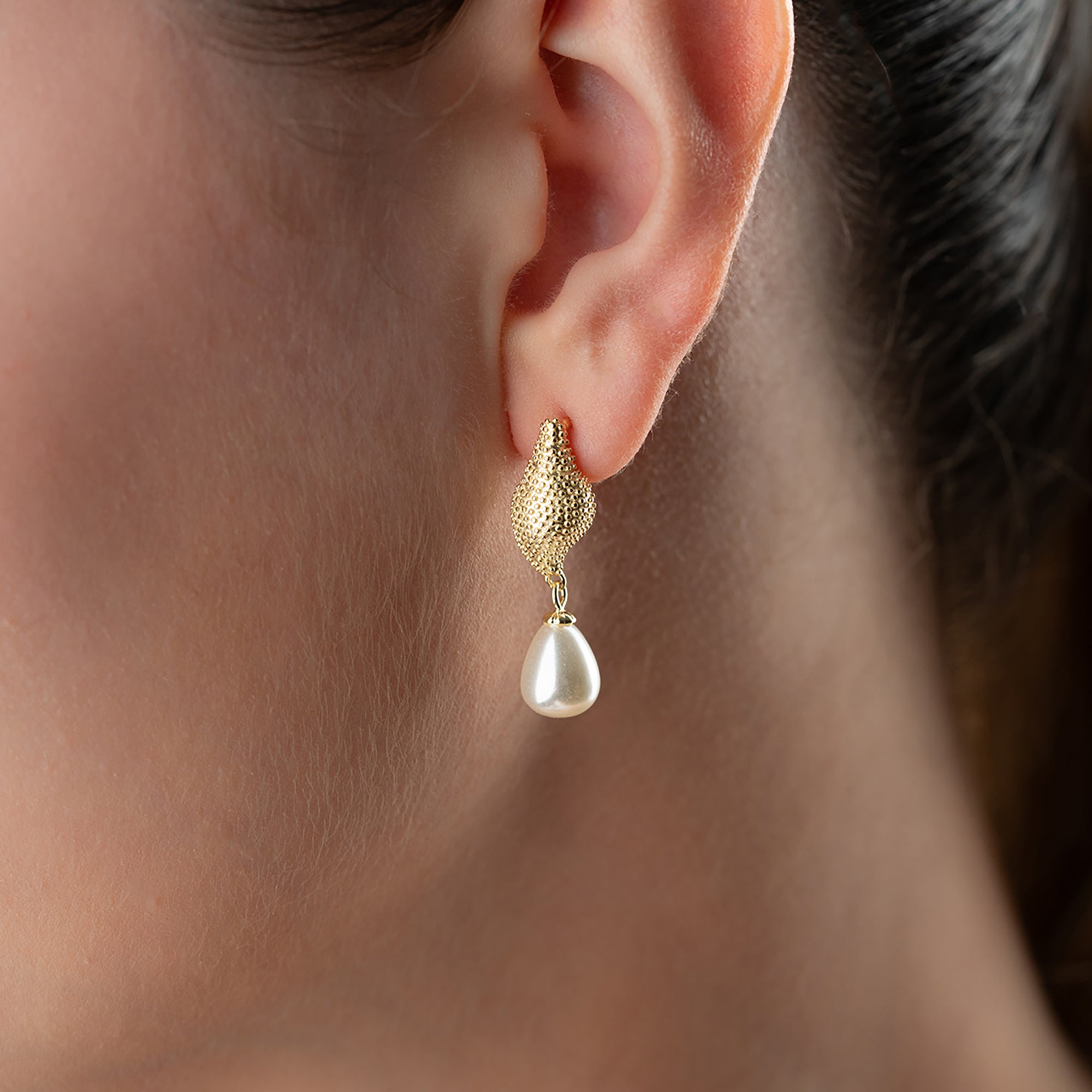 RUTA PEARL EARRINGS | 925 SILVER