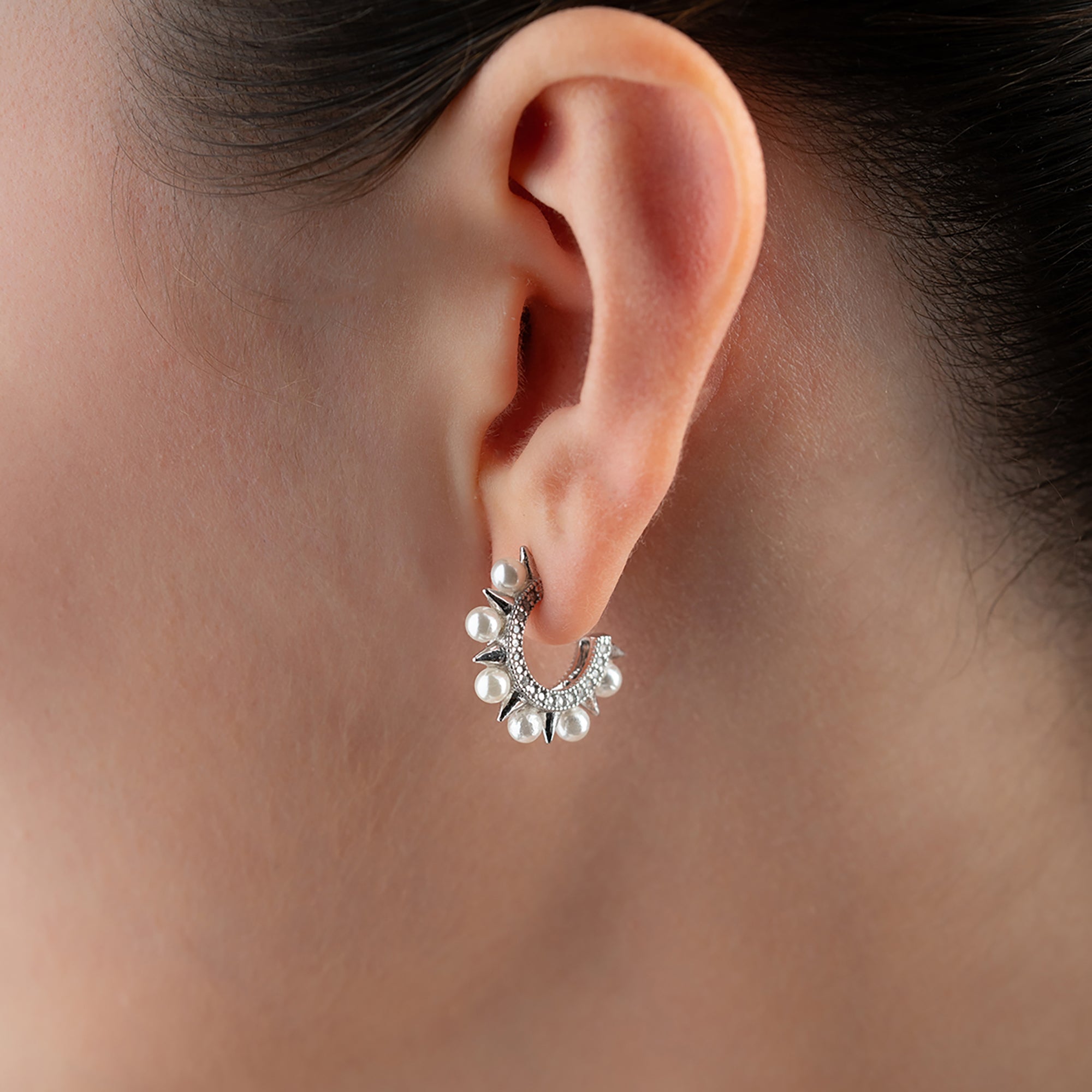 MINA PEARL EARRINGS | 925 SILVER