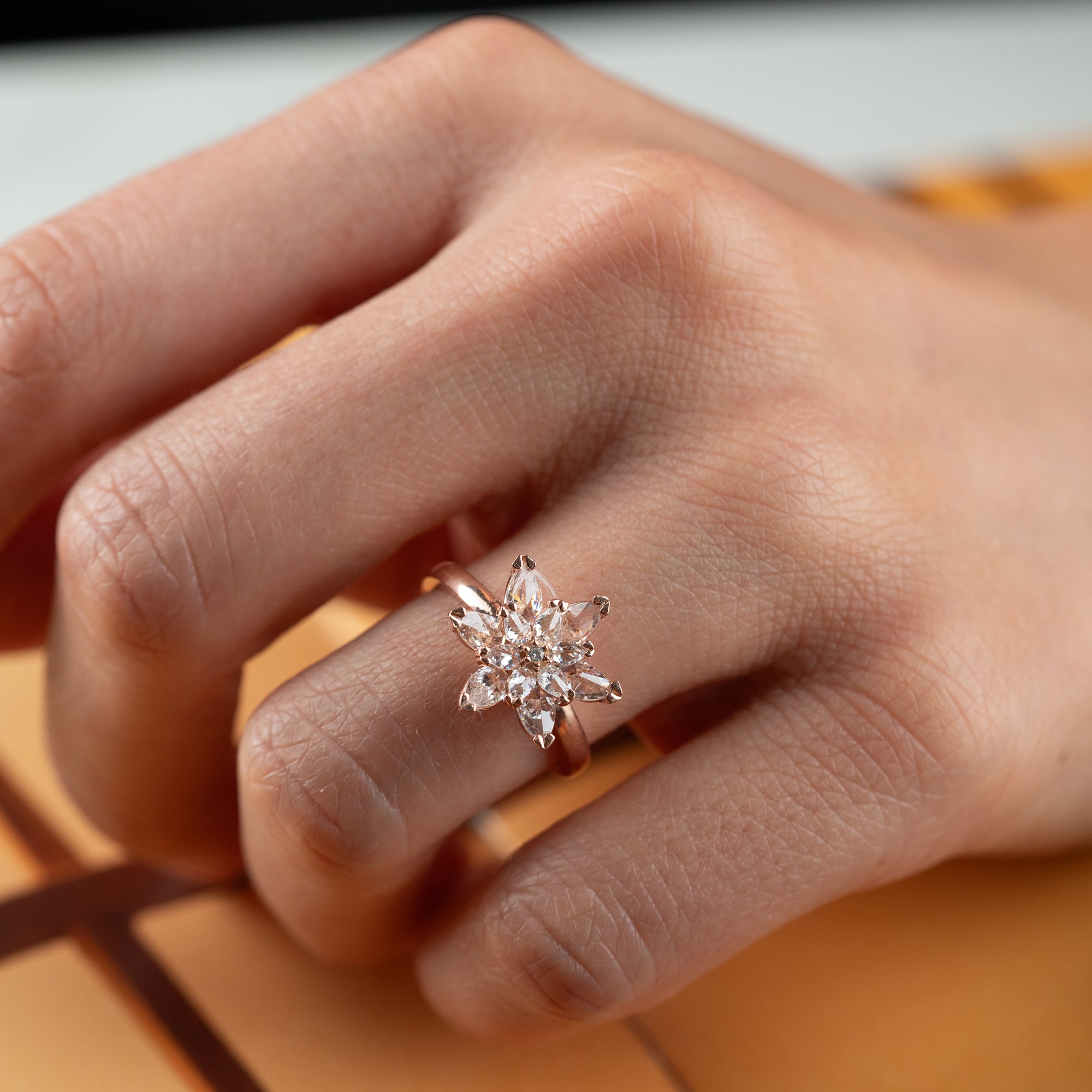 AMOUR BAGUETTE RING | 925 SILVER