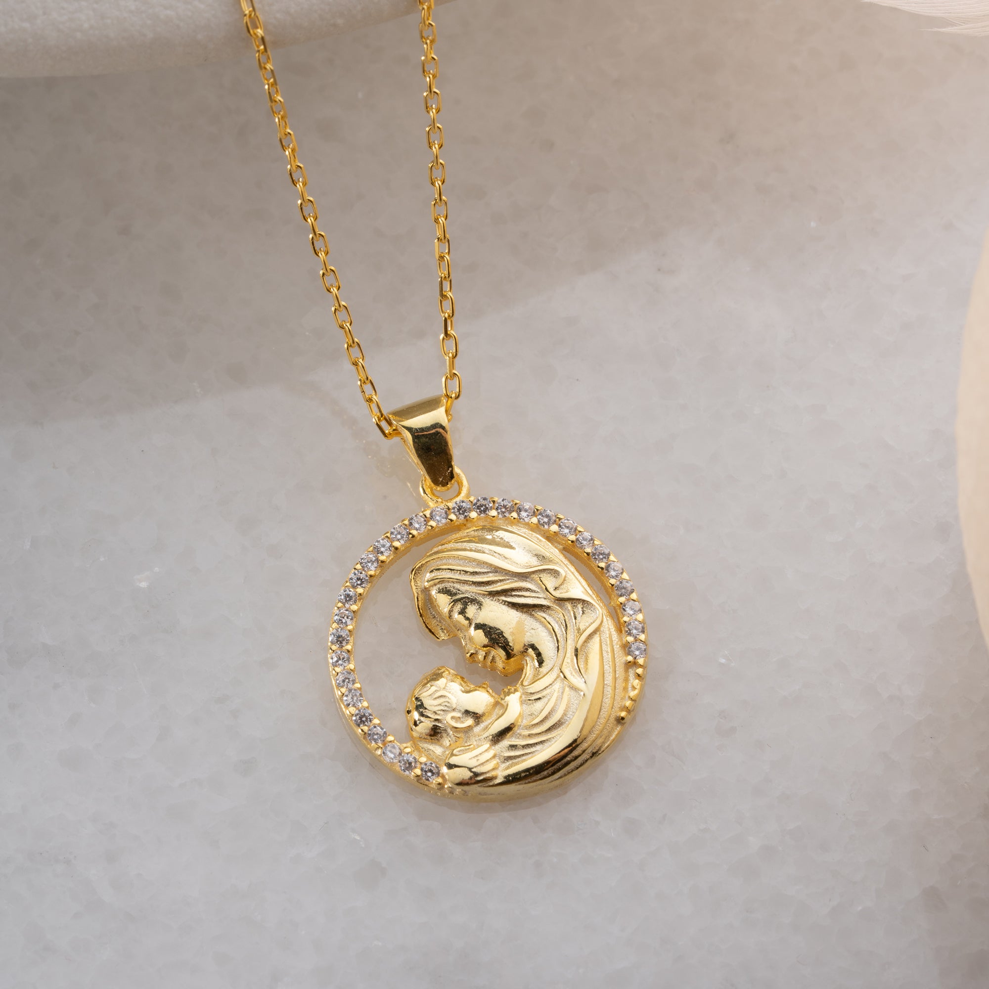 MOM- BABY HALSKETTE | 925 SILBER