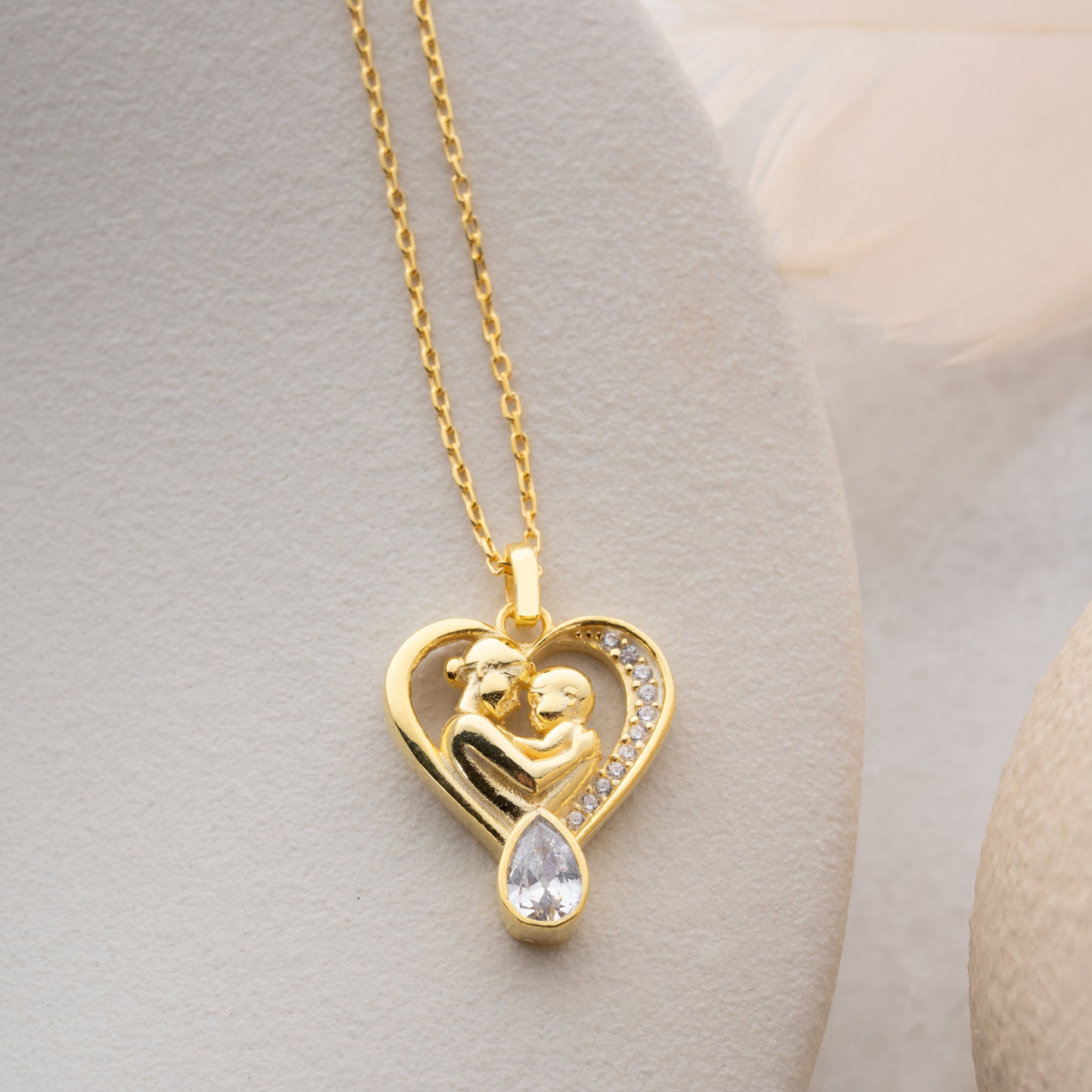 MOM- BABY DROP HALSKETTE | 925 SILBER