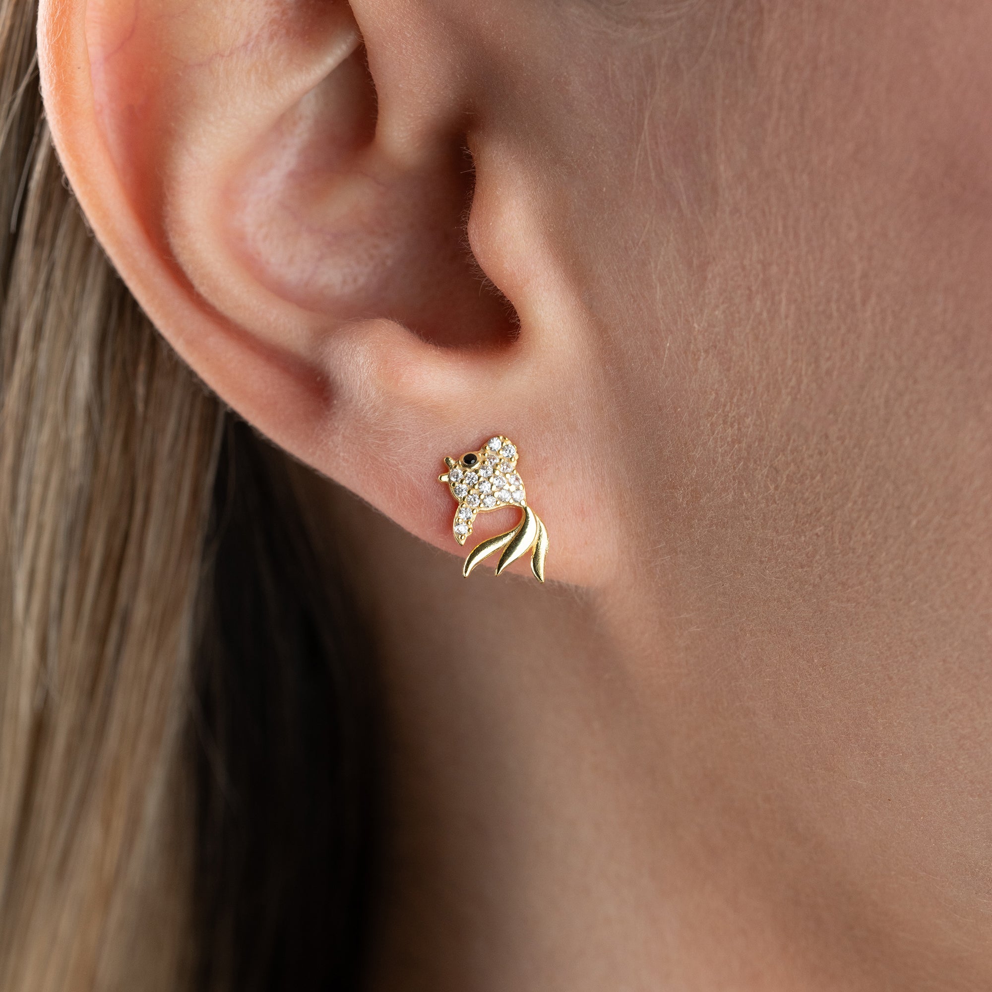 Zirconia Cloverleaf Earrings | 925 Silver