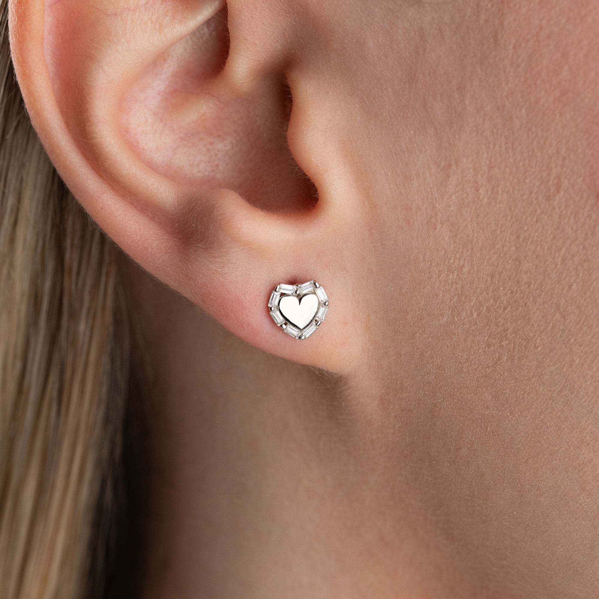 Zirconia Cloverleaf Earrings | 925 Silver