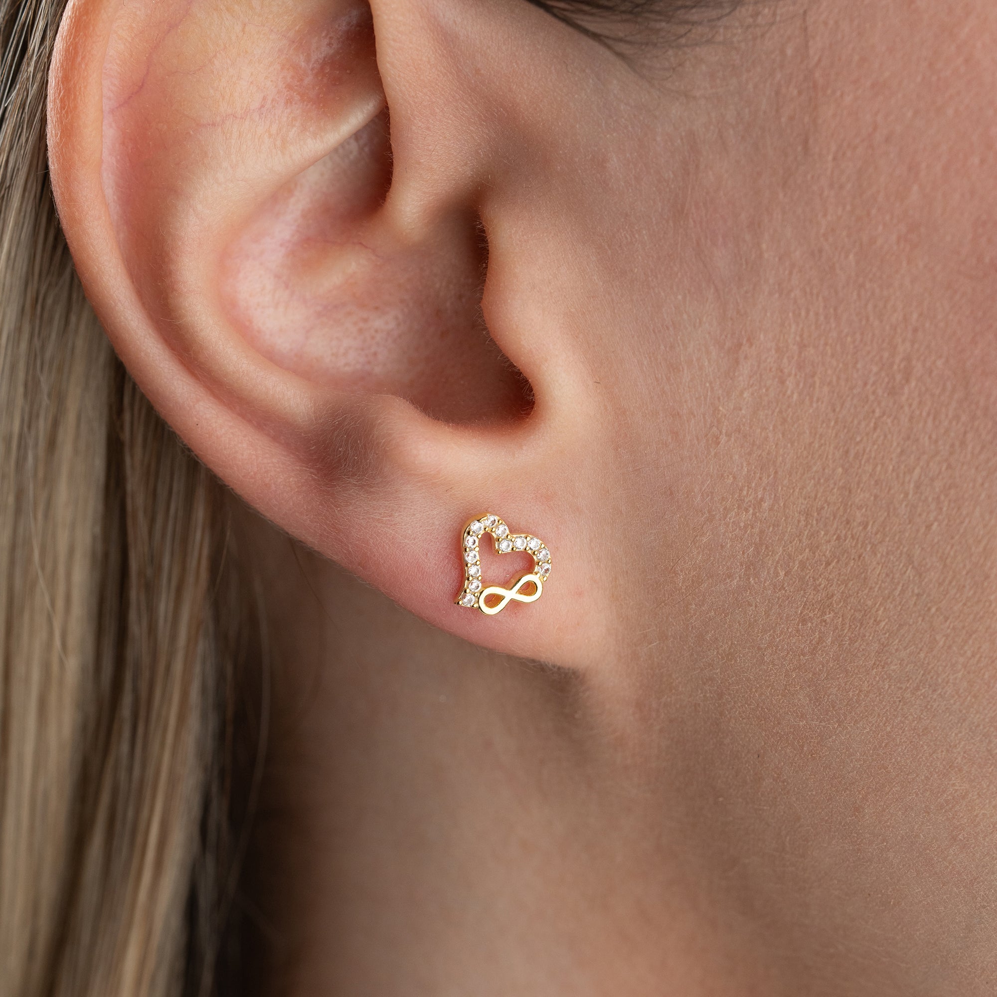 Zirconia Cloverleaf Earrings | 925 Silver