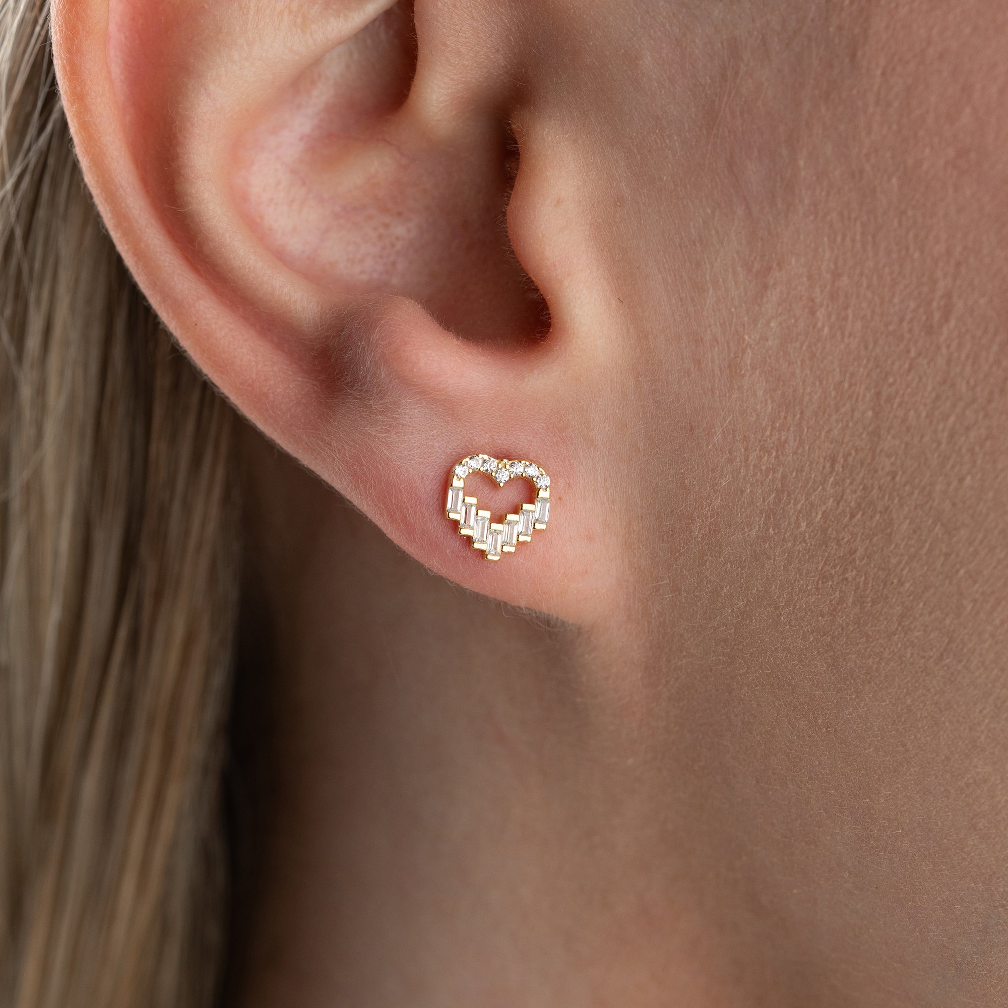 Zirconia Cloverleaf Earrings | 925 Silver