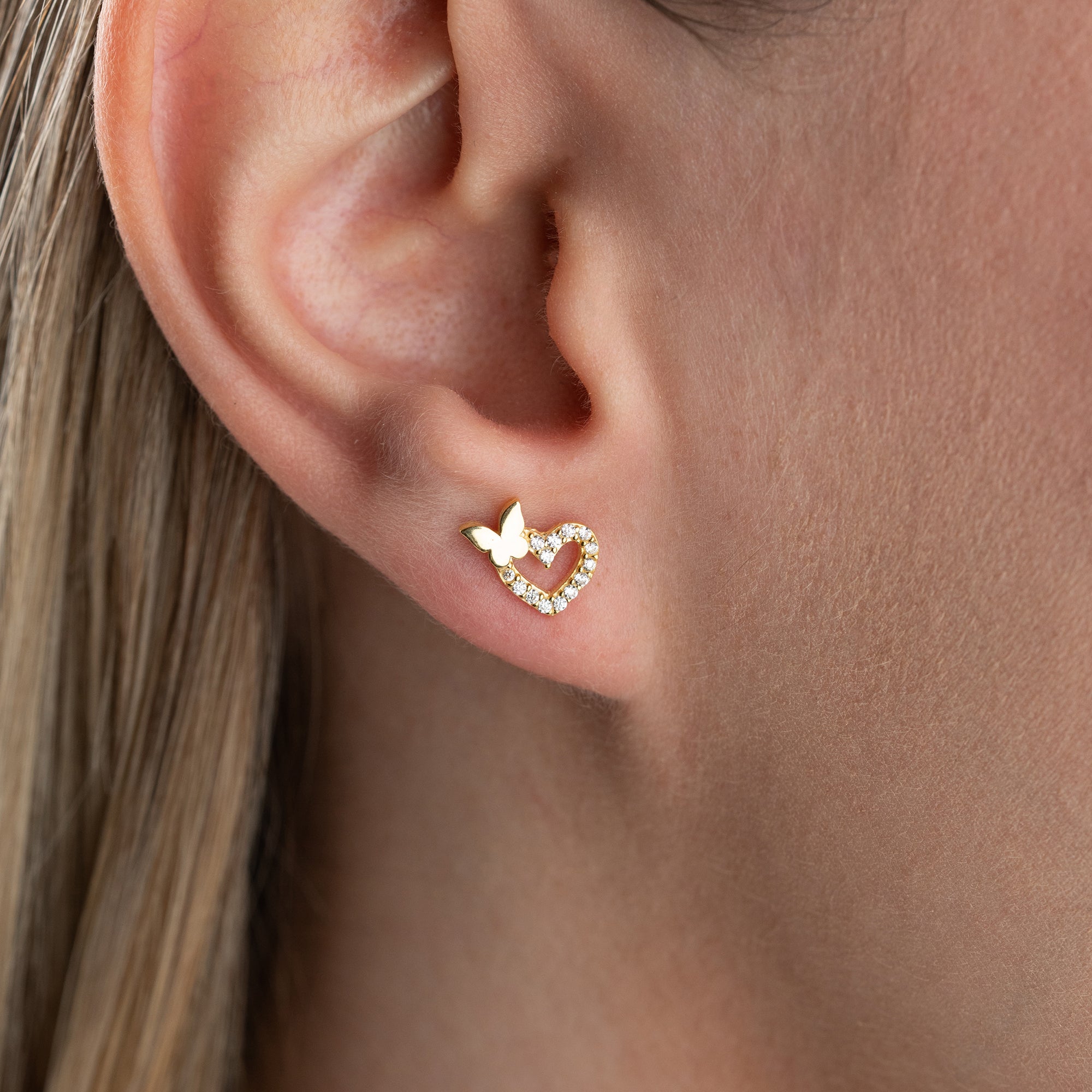 SCHMETTERLING DAISY OHRRINGE | 925 SILBER