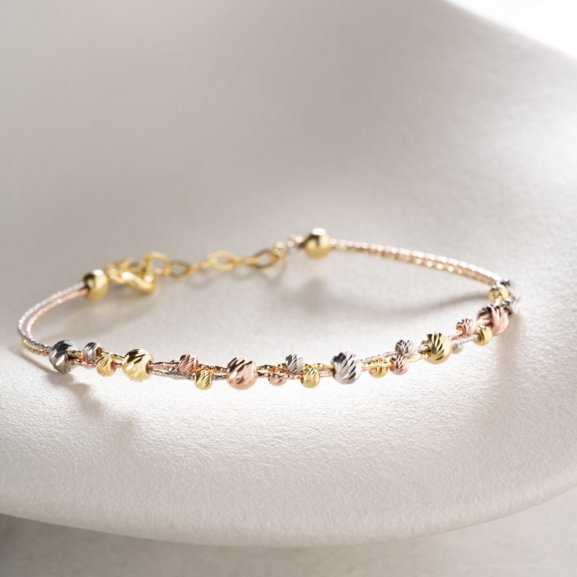 MIX-SPIRAL-DORIKA ARMKETTE | 925 SILBER