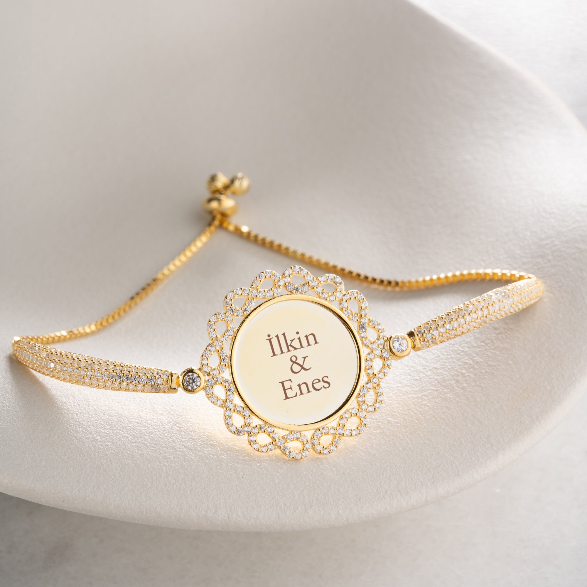NAMENSARMBAND ARMKETTE | 925 SILBER