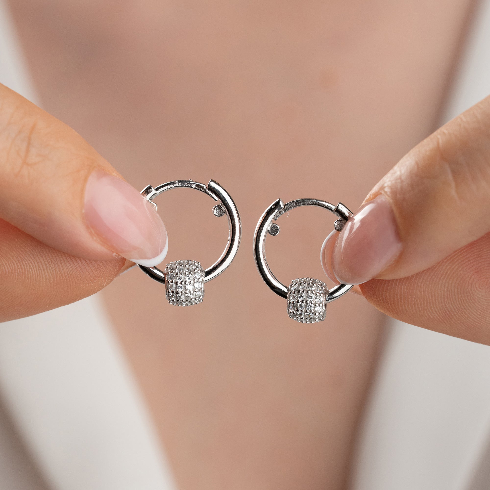 Zirconia Cloverleaf Earrings | 925 Silver