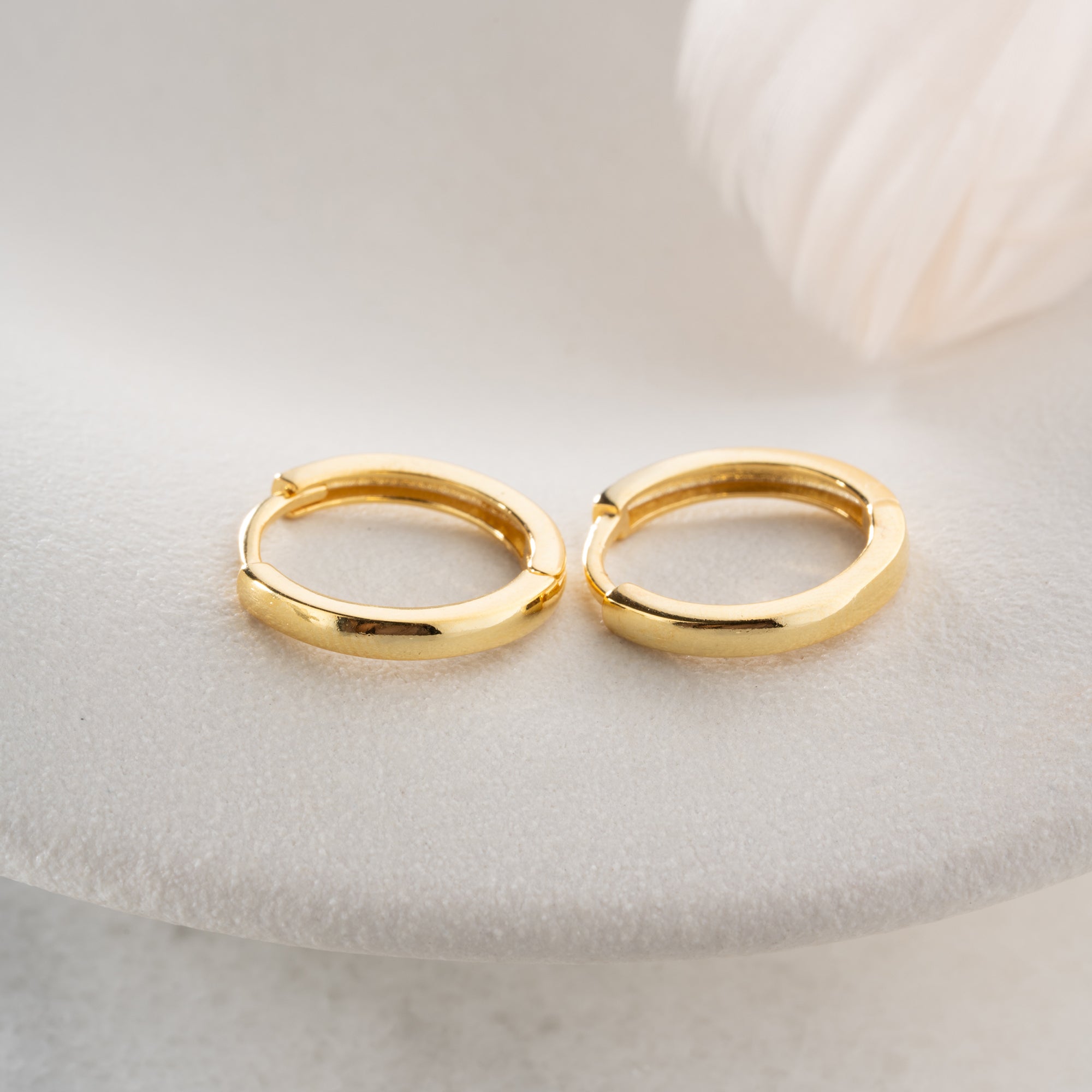 MINIMALER KREIS OHRRINGE | 925 SILBER