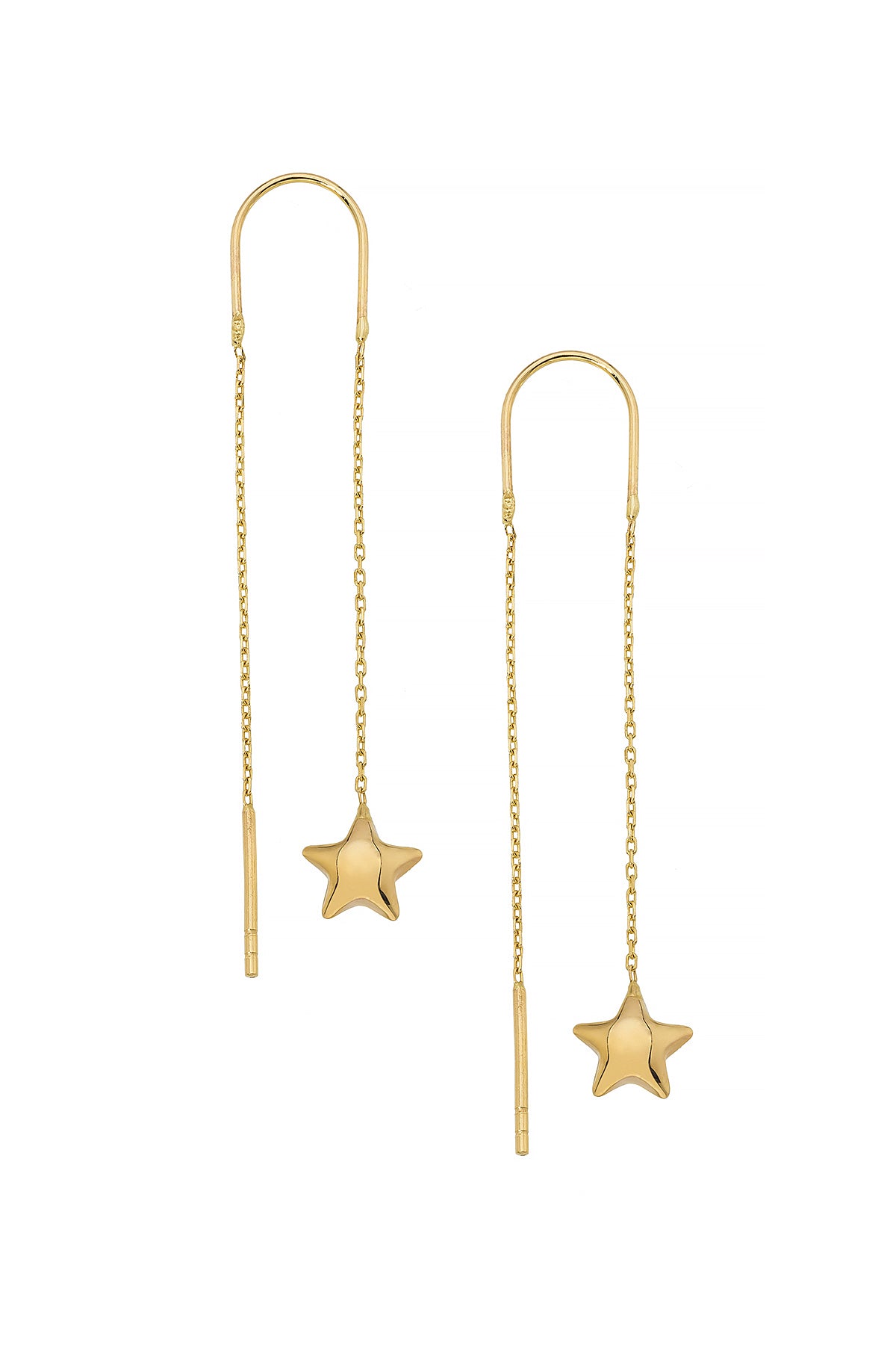STARGAZING SCHWINGEND OHRRINGE | 14K GOLD