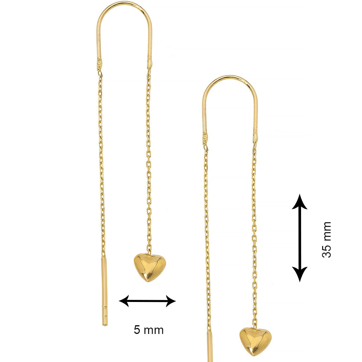 EROS OHRRINGE | 14K GOLD