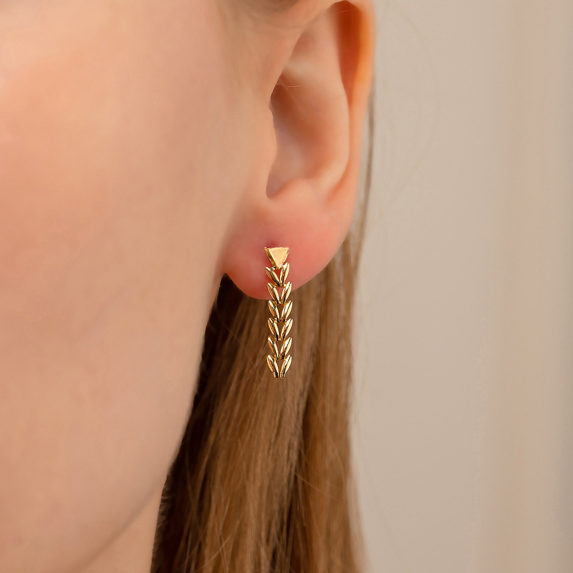 PARS OHRRINGE | 14K GOLD