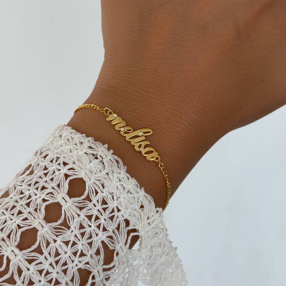 MIA GURMET NAMENSARMBAND | 925 SILBER