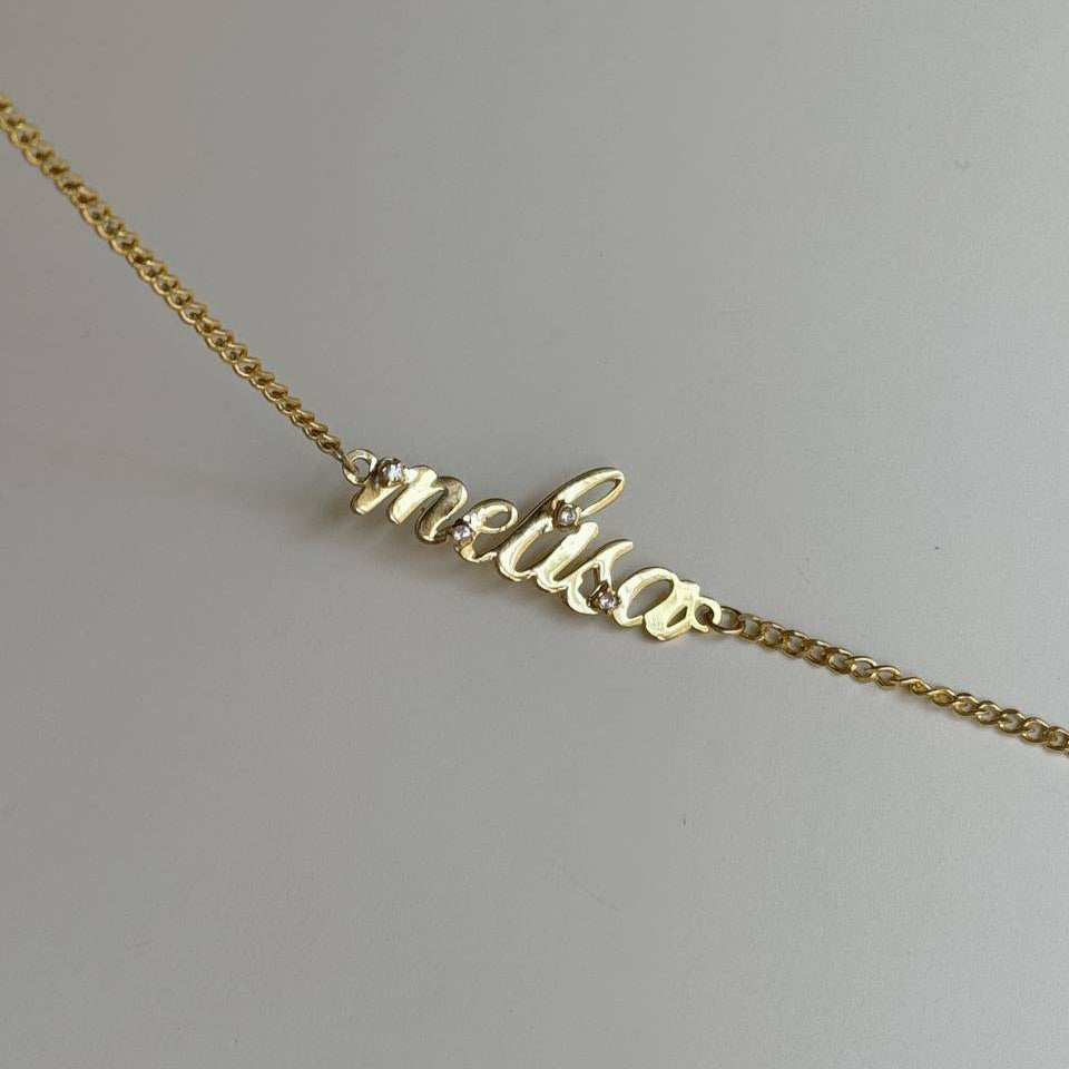 MIA GURMET NAMENSARMBAND | 925 SILBER