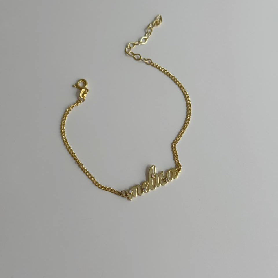 MIA GURMET NAMENSARMBAND | 925 SILBER