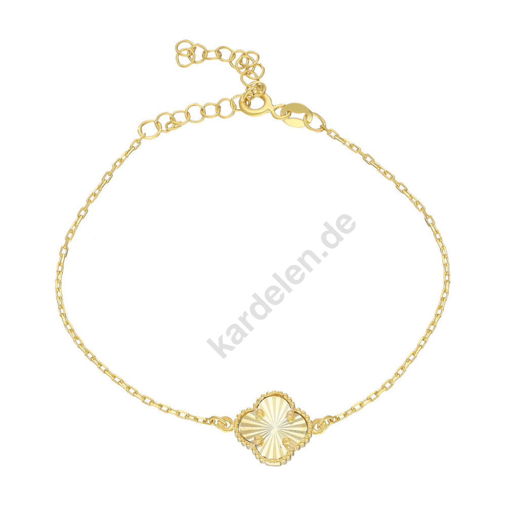 Kardelen 14K GOLD KLEE ARMKETTE II