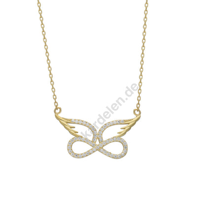 Engel Infinity Halskette (8206019068206)