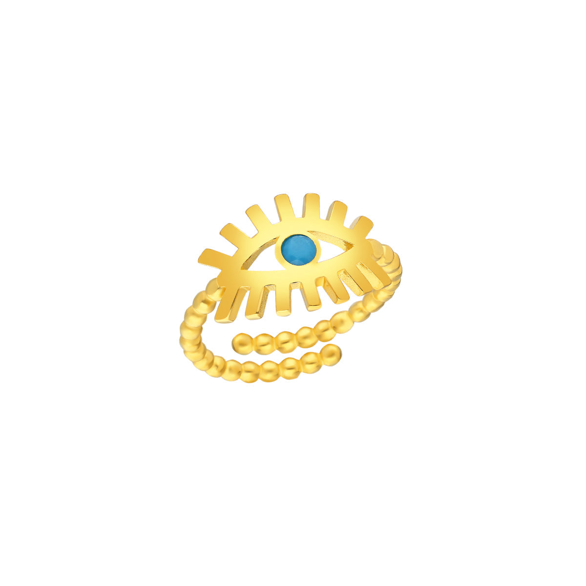 Kardelen Eye Ring - 925 SILBER