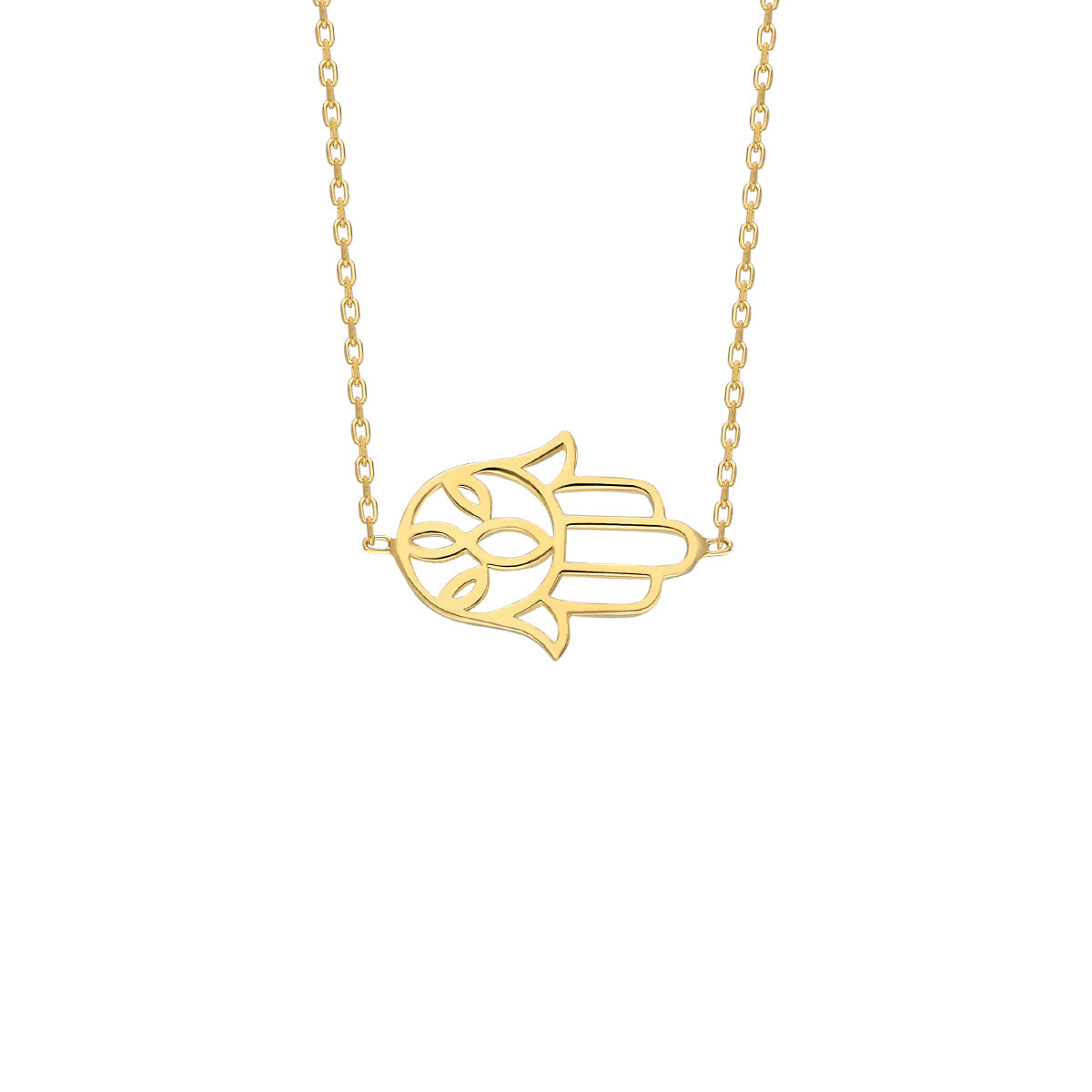 Kardelen FATIMAS HAND KETTE MIT NAZAR - 925 SILBER