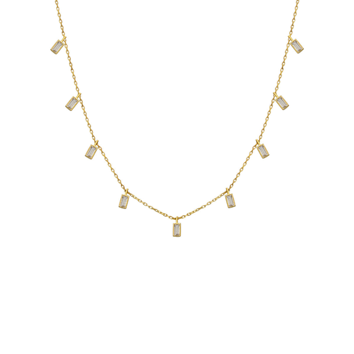 Baguette Charm Chain (7054104723501)