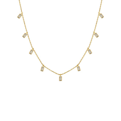 Baguette Charm Chain (7054104723501)