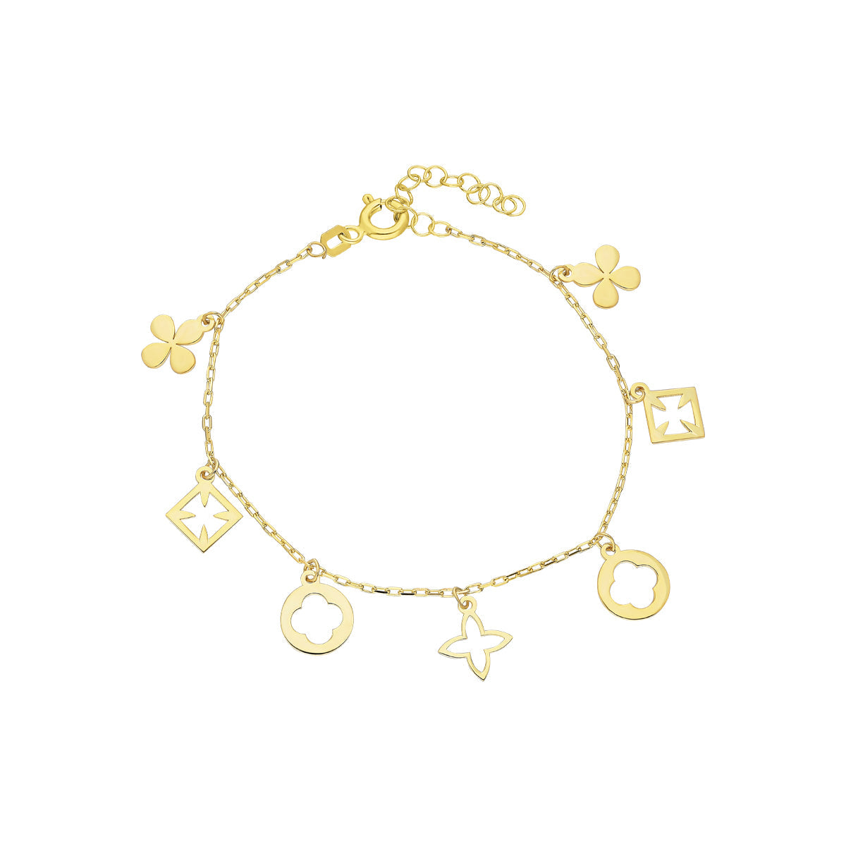 Kardelen Elenora Charm Armband - 925 SILBER