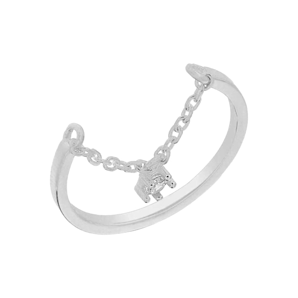 Chain Zirkonia Ring (6985704603693)