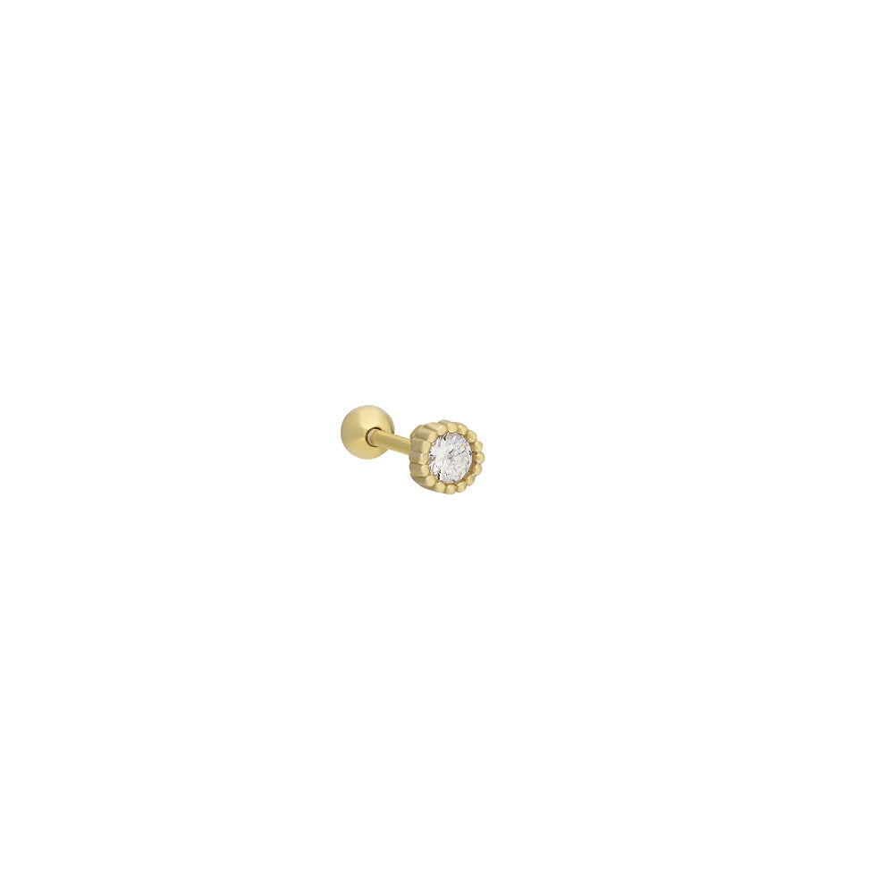 Kardelen Zirkonia Piercing - 925 SILBER