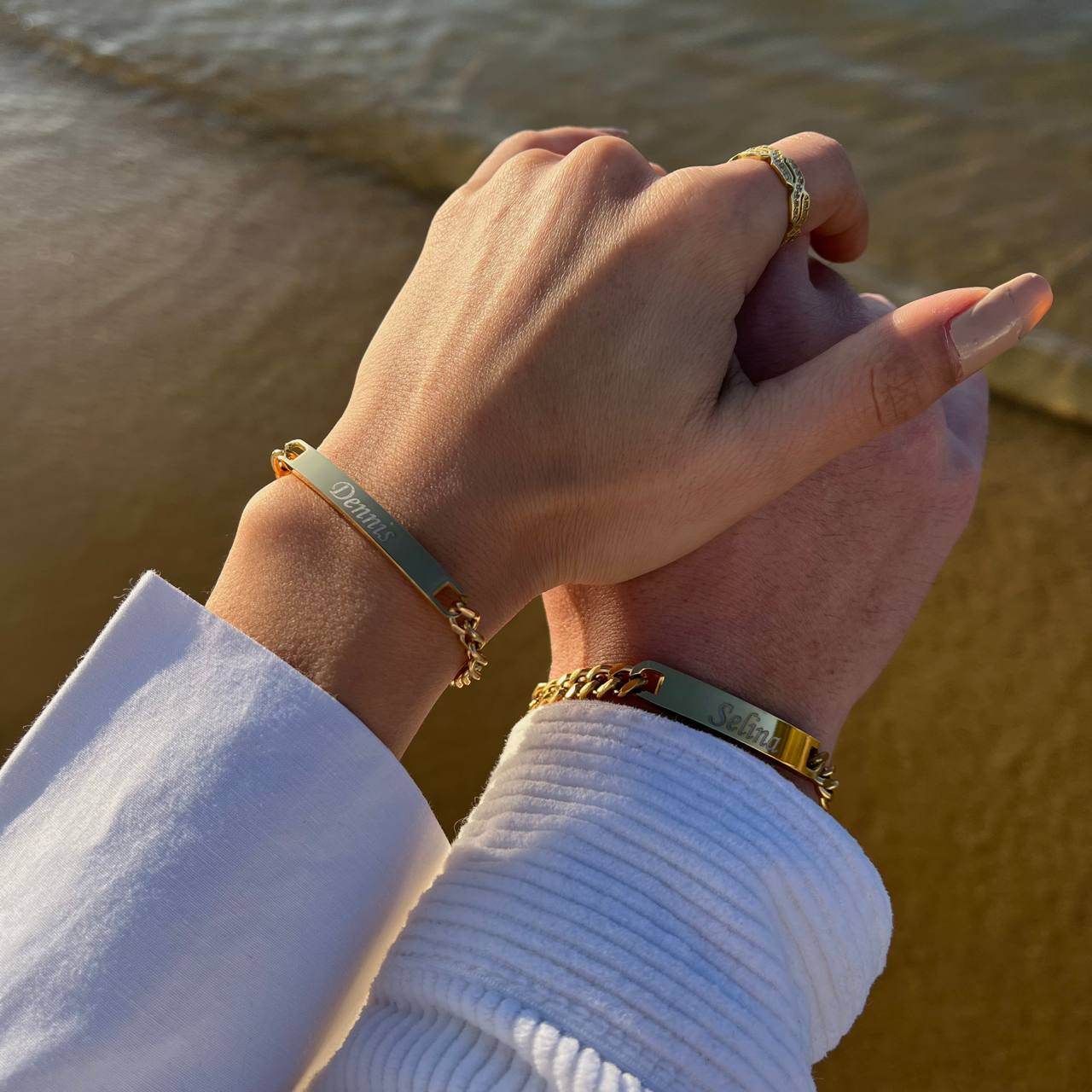 Kardelen ID-PARTNERARMBAND MIT GRAVUR